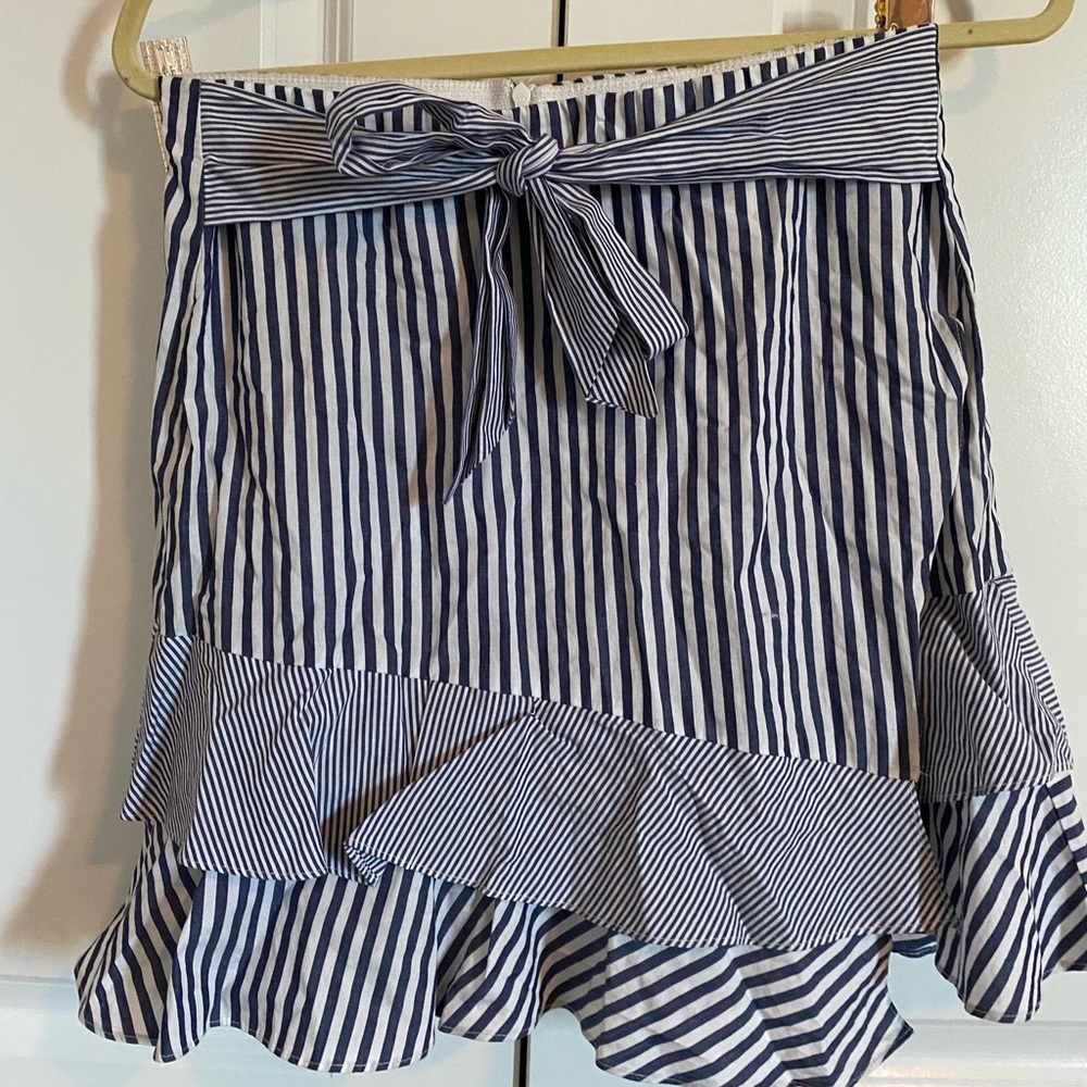 AQUA Striped a Skirt